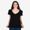 Black T-shirt for Woman